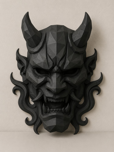 Geometric oni demon - geometric,