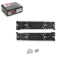 2x license plate holder license plate holder stainless steel 520 x 110 mm for Subaru