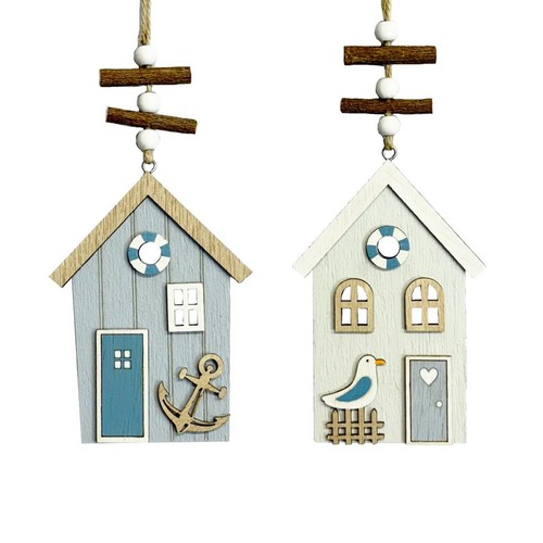 Coastal wooden hanging house - hanging,