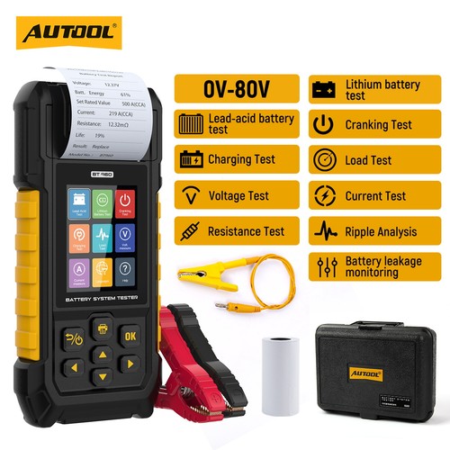 Car lithium battery - lithium, tester