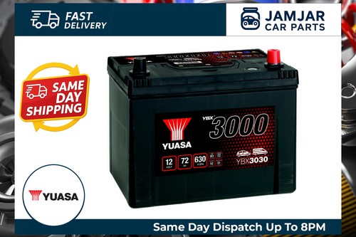 Yuasa car battery ybx3030 12v - car,