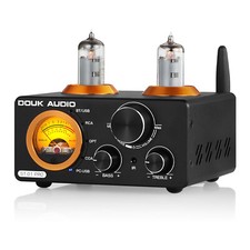 HiFi Valve Tube Power Amplifier Bluetooth Receiver USB/COAX/OPT Integrated Amp