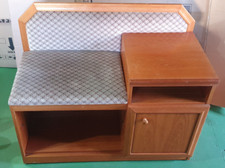 vintage telephone table seat