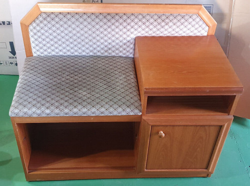 Vintage telephone table seat - vintage,