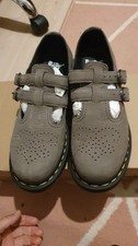 Dr Martens Grey Mary Jane Size 6,new