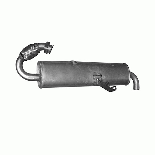 Exhaust rear silencer for - silencer,