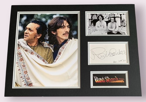 Signed ravi shankar - signed, fully