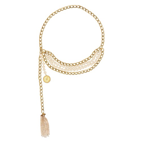 Chanel logo pearl - chanel,