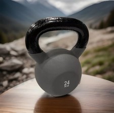 POWRX 24kg Cast Iron Coated