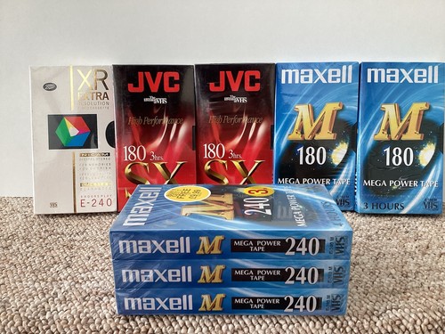 Vhs video cassette tape - tape, bundle