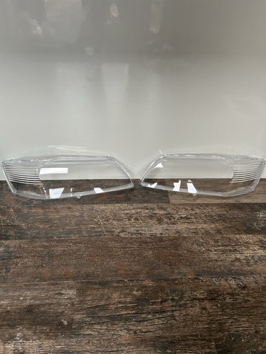 Pair clear headlight lens - of,