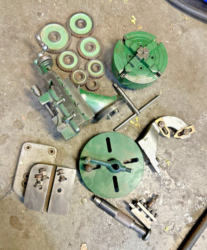 Myford metal lathe tooling lot - metal,