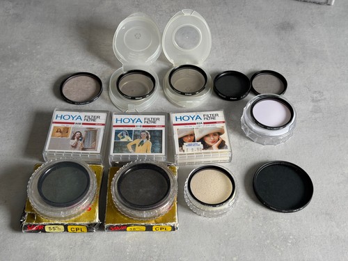 Job lot 13x camera filters - lot,