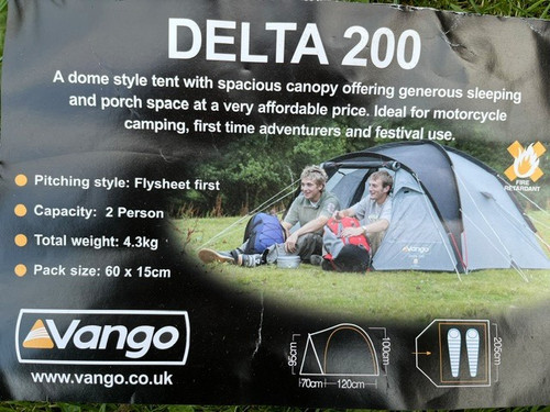 Vango delta 200 - delta, man