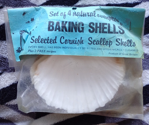 Set natural baking shells - set,