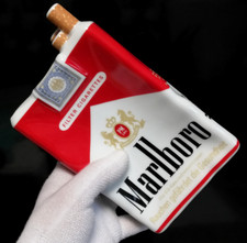 Marlboro Vintage Ceramic Cigarette Pack Ashtray. Germany