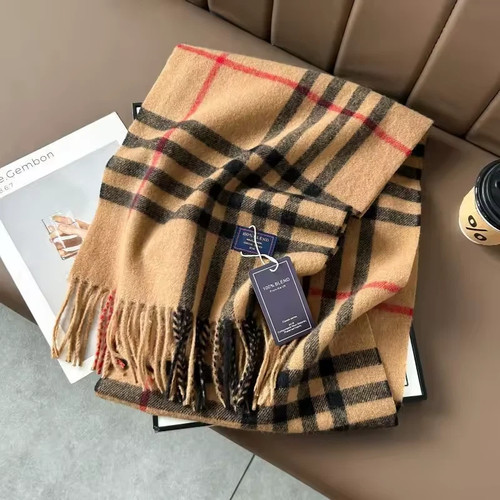 Cashmere blend scarf - blend,