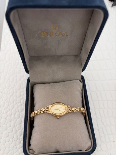 Vintage bulova ladies 14k - vintage,
