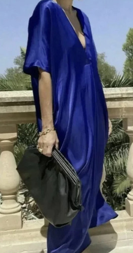 Zara colbalt blue kaftan - zara,