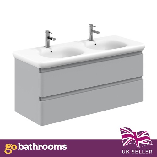 1200mm grey gloss wall - gloss, hung