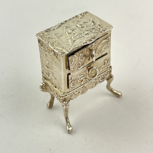 Antique solid silver miniature - solid,