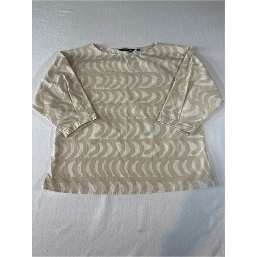 Marimekko uniqlo beige and - beige,