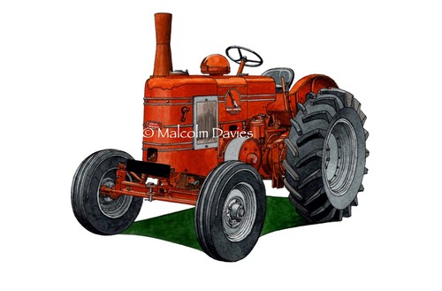 Field marshall type tractor - marshall, 3a