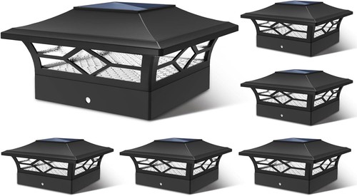 Solar post cap lights - solar,