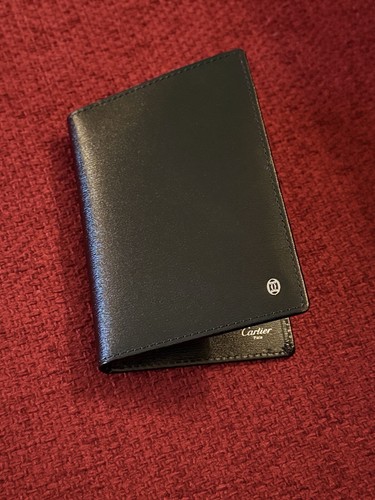 Cartier vip gift black leather - black,