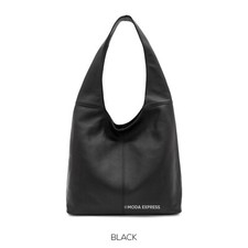 Leather plain Hobo bag slouch shoulder bag all colours