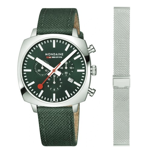 Mondaine men watch - men's, squar