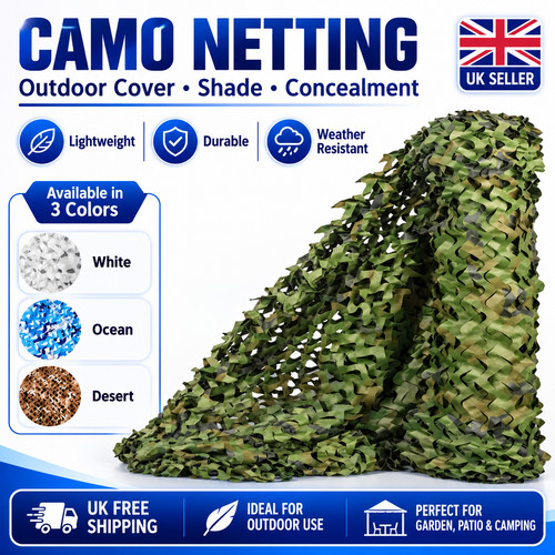 Large camouflage net - 2*3m/4*6m,