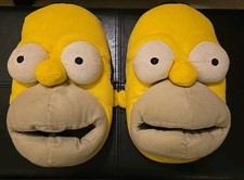 Homer Simpson Slippers Mens