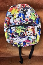 SEGA Sonic The Hedgehog And Friends Bag H&M School Bag Travel Backpack.UNUSED.