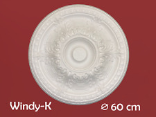 Ceiling Rose Polystyrene Easy Fit Very Light Weight 60 cm WINDY-K