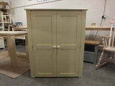 PAINTED LINEN STORAGE CUPBOARD - T&G SIDES - BESPOKE SIZES & CHOICE OF COLOURS