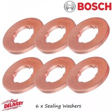BMW Diesel Fuel Injector Crush Seal Copper Washer - M47 N47 M57 N57 Engines x6