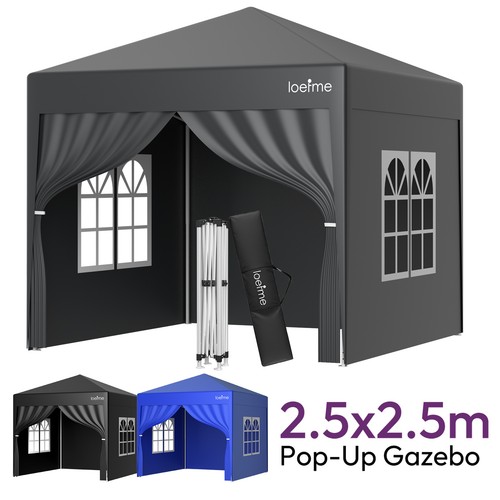 New 5x2 gazebo pop - 2.5x2.5m, pop-up