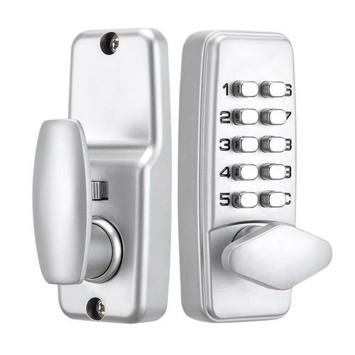 Mechanical door lock with - mechanical,