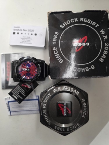 Casio shock 120b - g-shock, ga-120b-1a