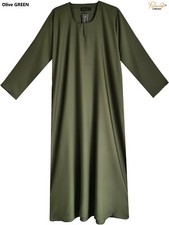 REGULAR FIT plain Dubai Abaya/Burqa With Pocket Made By Soft & Good NIDA Fabrics