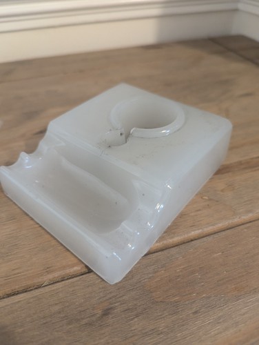 1940s vintage milk glass ink - milk,