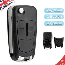 2 Button Flip Key Fob Case