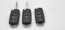 VW 3 BUTTON REMOTE FLIP KEY