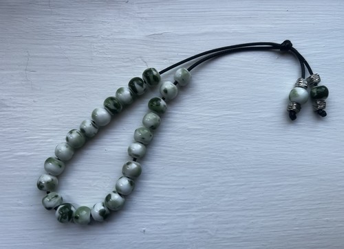 Handmade greek style worry - greek,