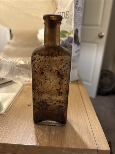 Old medicine bottle - , 6”