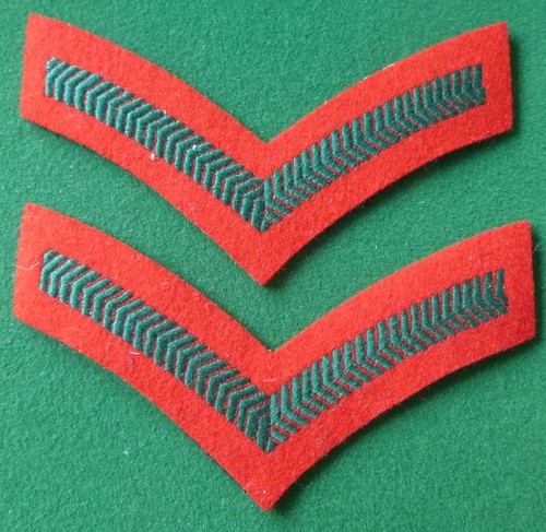 British army cloth rank - army, badges