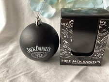 Official JACK DANIELS Christmas Tree Bauble Decoration new and boxed.