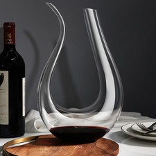 Wine Decanter U-Shape Blown
