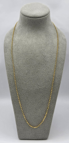 9ct yellow gold inch - 9ct, round